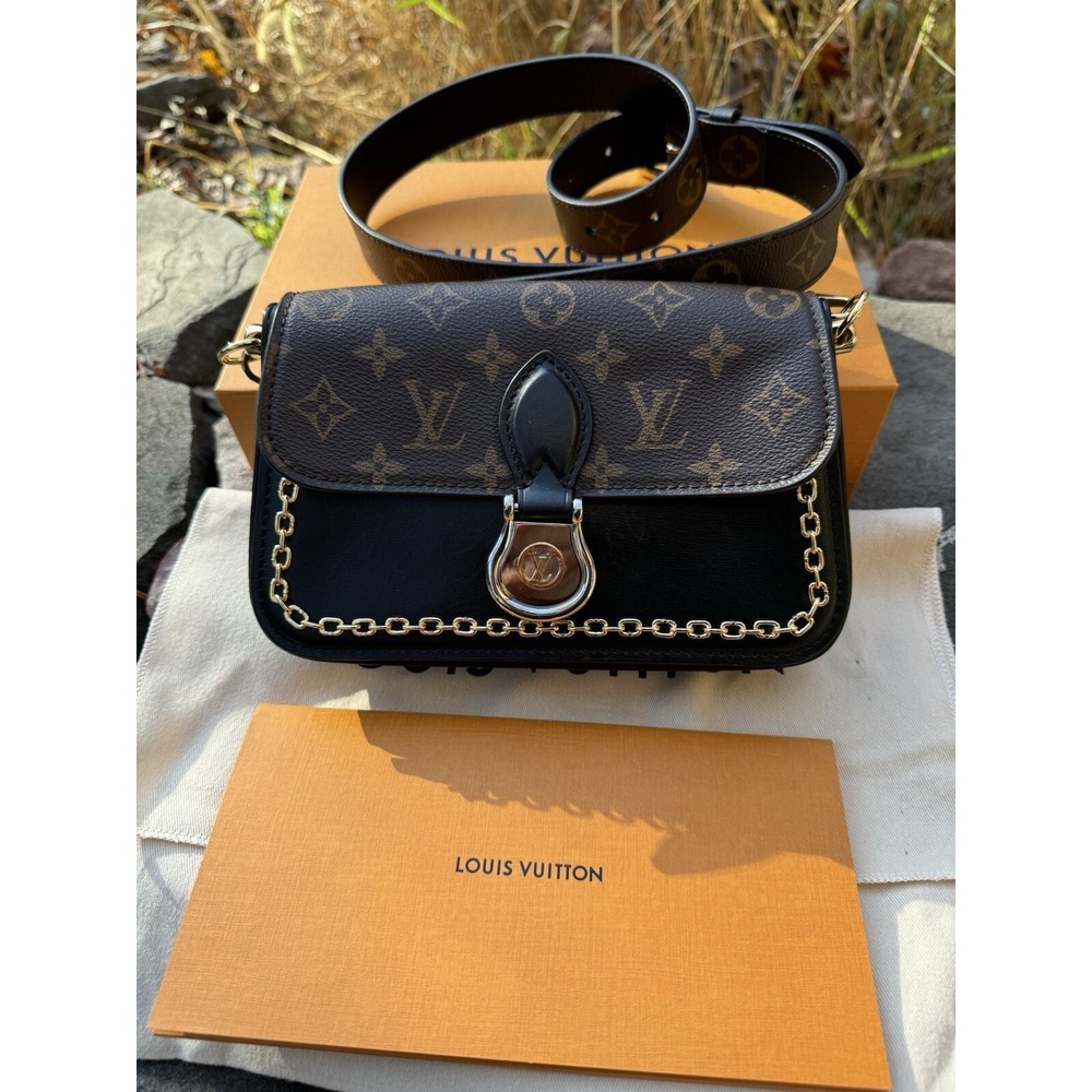 Louis Vuitton Neo‎ Saint Cloud Shoulder Bag Monogram Canvas and Leather